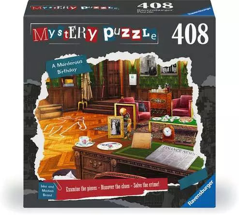 Mystery Puzzle: A Murderous Birthday | Grognard Games