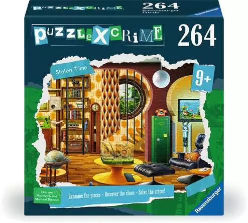 Puzzle x Crime: Stolen Time (264 pieces) | Grognard Games