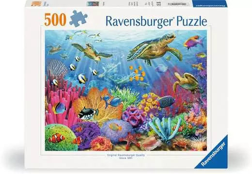 Jigsaw Puzzle Tropical Waters - 500 Pieces Puzzle | Grognard Games