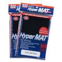 Card Barrier Hyper Mat Black 100 | Grognard Games