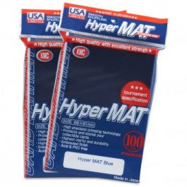 KMC Hyper Mat Blue 100ct | Grognard Games