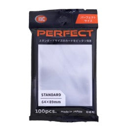 KMC Sleeves: Standard Perfect - Clear 100CT | Grognard Games