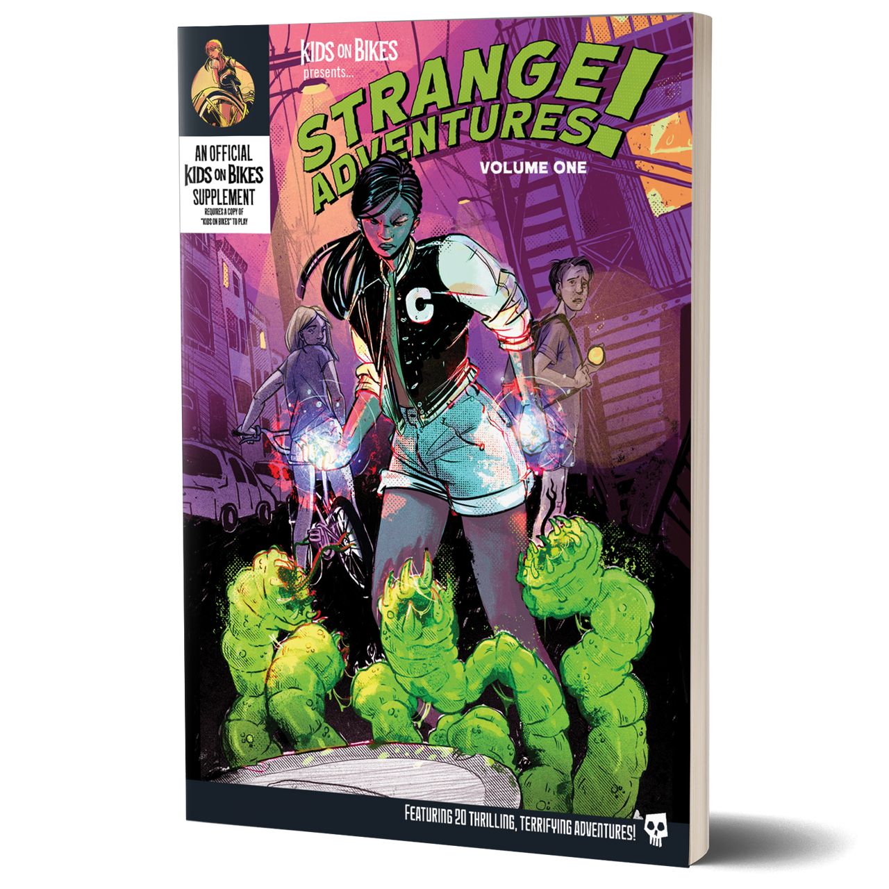Kids on Bikes Strange Adventures Vol 1 | Grognard Games
