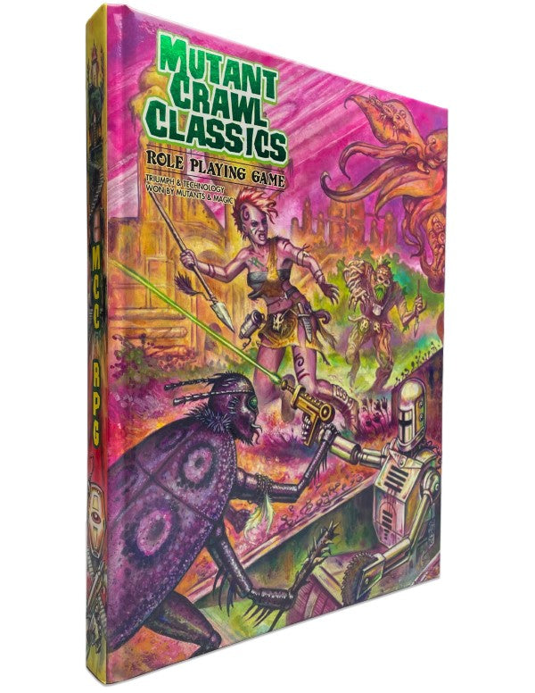 Mutant Crawl Classics Role Playing Game (MCC RPG) – Hardcover | Grognard Games