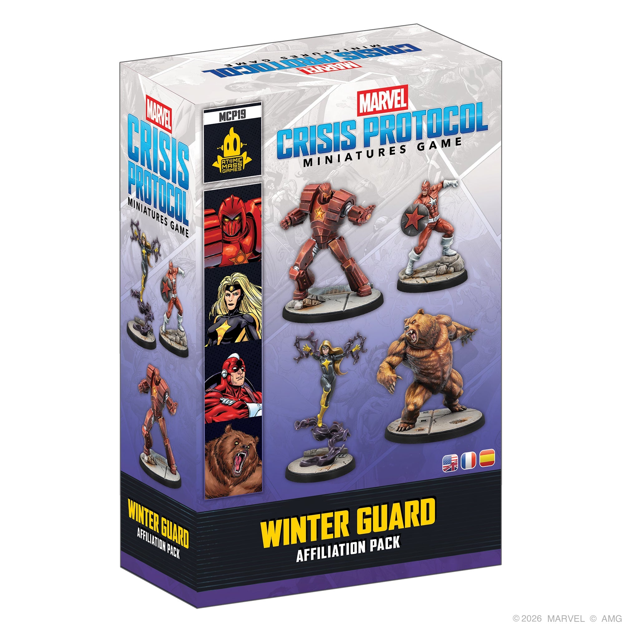 Marvel: Crisis Protocol – Winter Guard (Pre-Order, Available 08/21/26) | Grognard Games