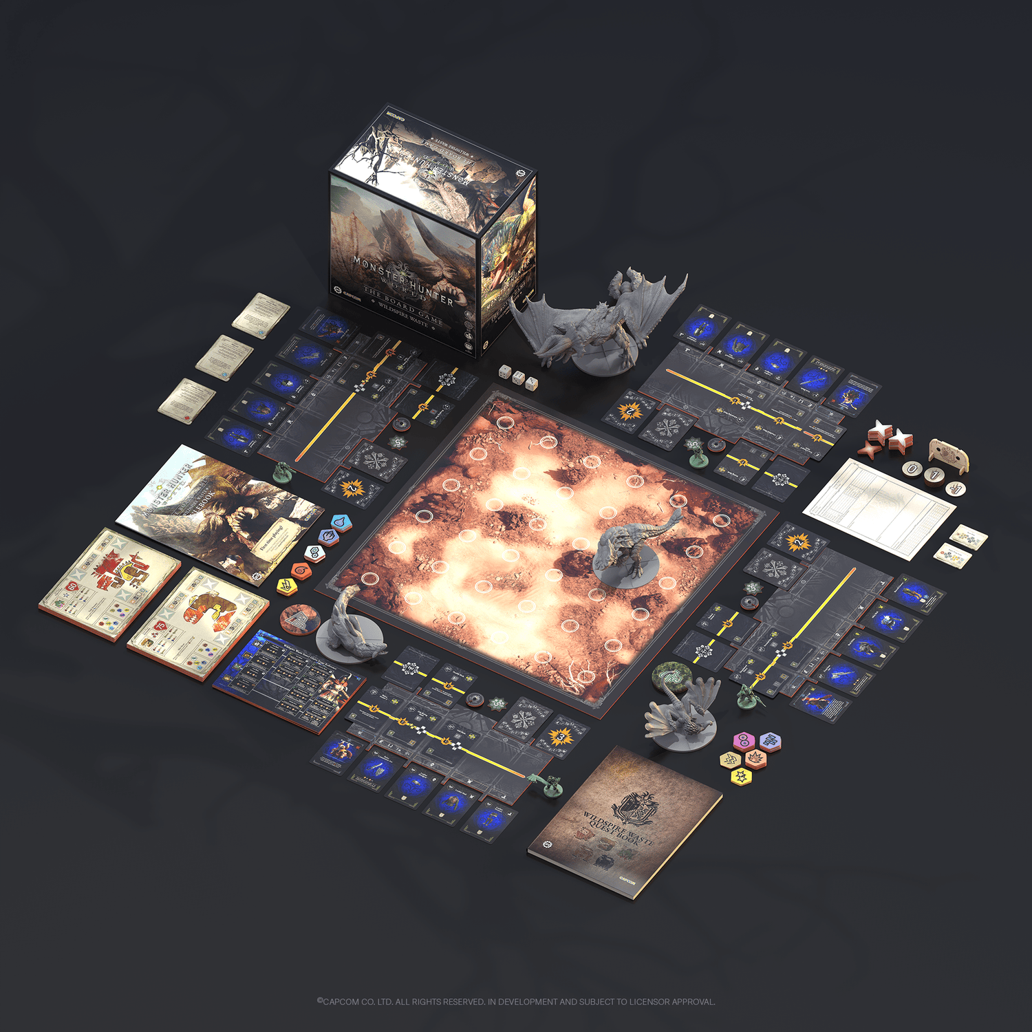 Monster Hunter World: The Board Game - Wildspire Waste (Core Game) | Grognard Games