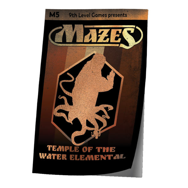 Mazes Fantasy Roleplaying Module 5: Temple of the Water Elemental | Grognard Games