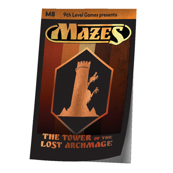 Mazes Fantasy Roleplaying Module 8: The Tower of the Lost Archmage | Grognard Games