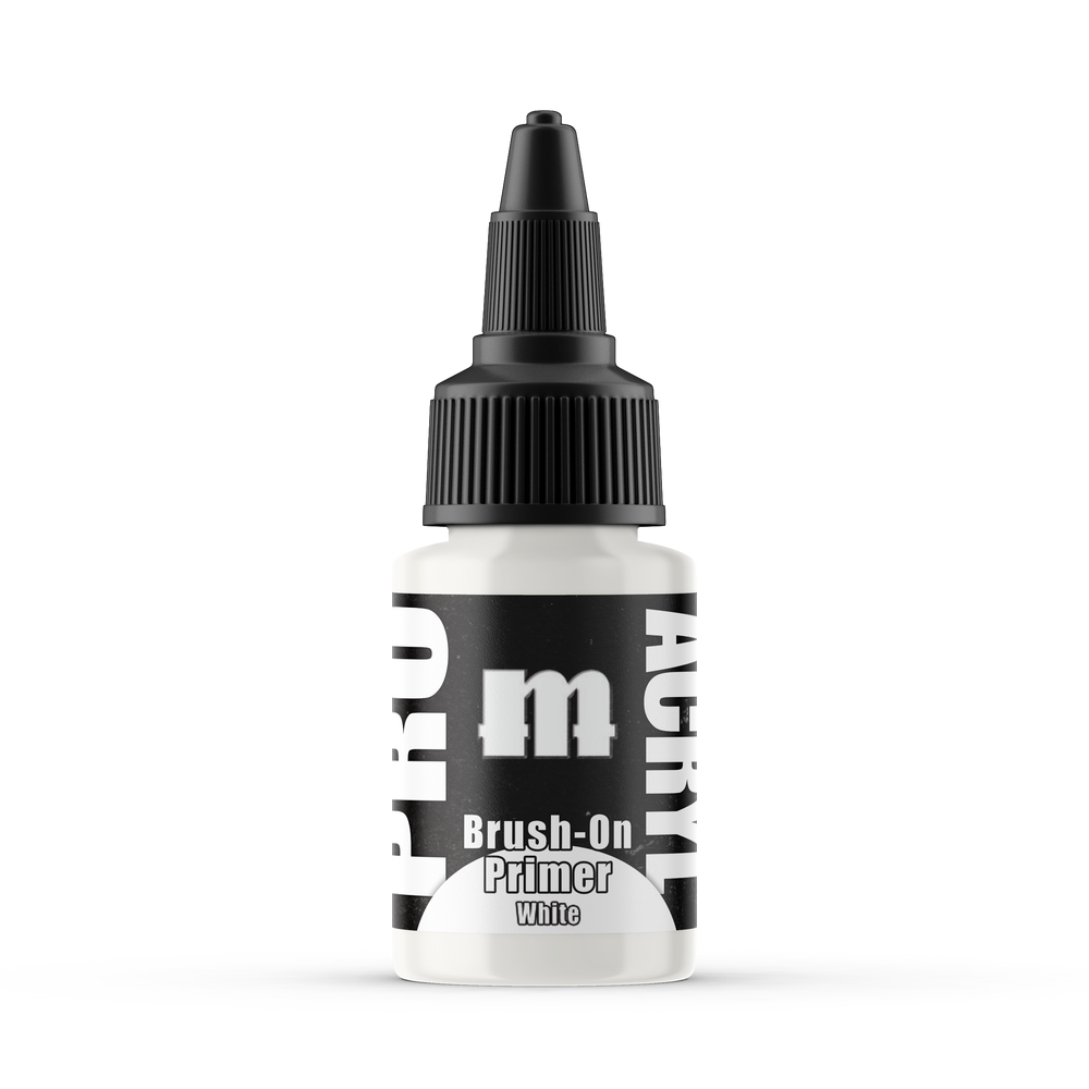 MPAP 013 - Pro Acryl Brush-On Primer White | Grognard Games