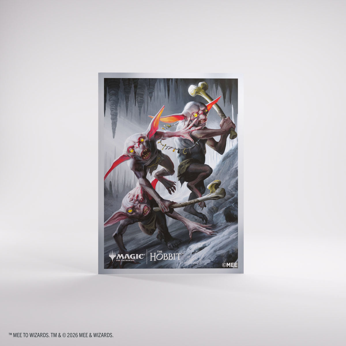 Card Sleeves: MTG Premium Art- The Hobbit- Premium Art Sleeves- Goblin Army Token | Grognard Games