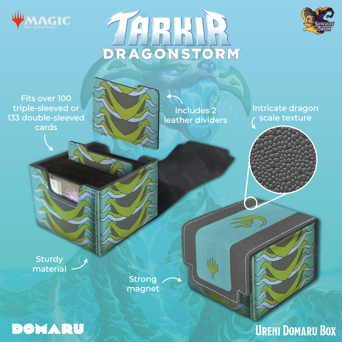 Gatherers' Tavern Magic the Gathering Tarkir Dragonstorm Domaru Box - Ureni | Grognard Games
