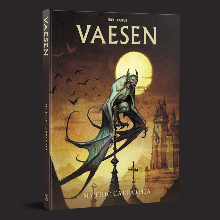 Vaesen Nordic Horror RPG Hardcover - Mythic Carpathia | Grognard Games