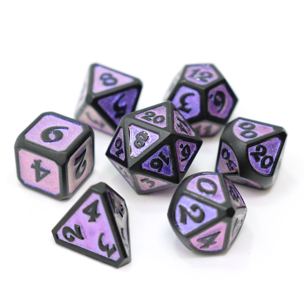Die Hard Dice 7 Piece RPG Set - Mythica Dreamscape Nightshade | Grognard Games