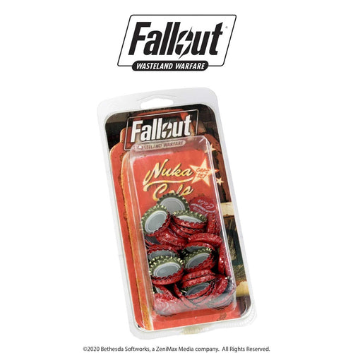 Fallout: Wasteland Warfare - Nuka Cola Caps Set | Grognard Games