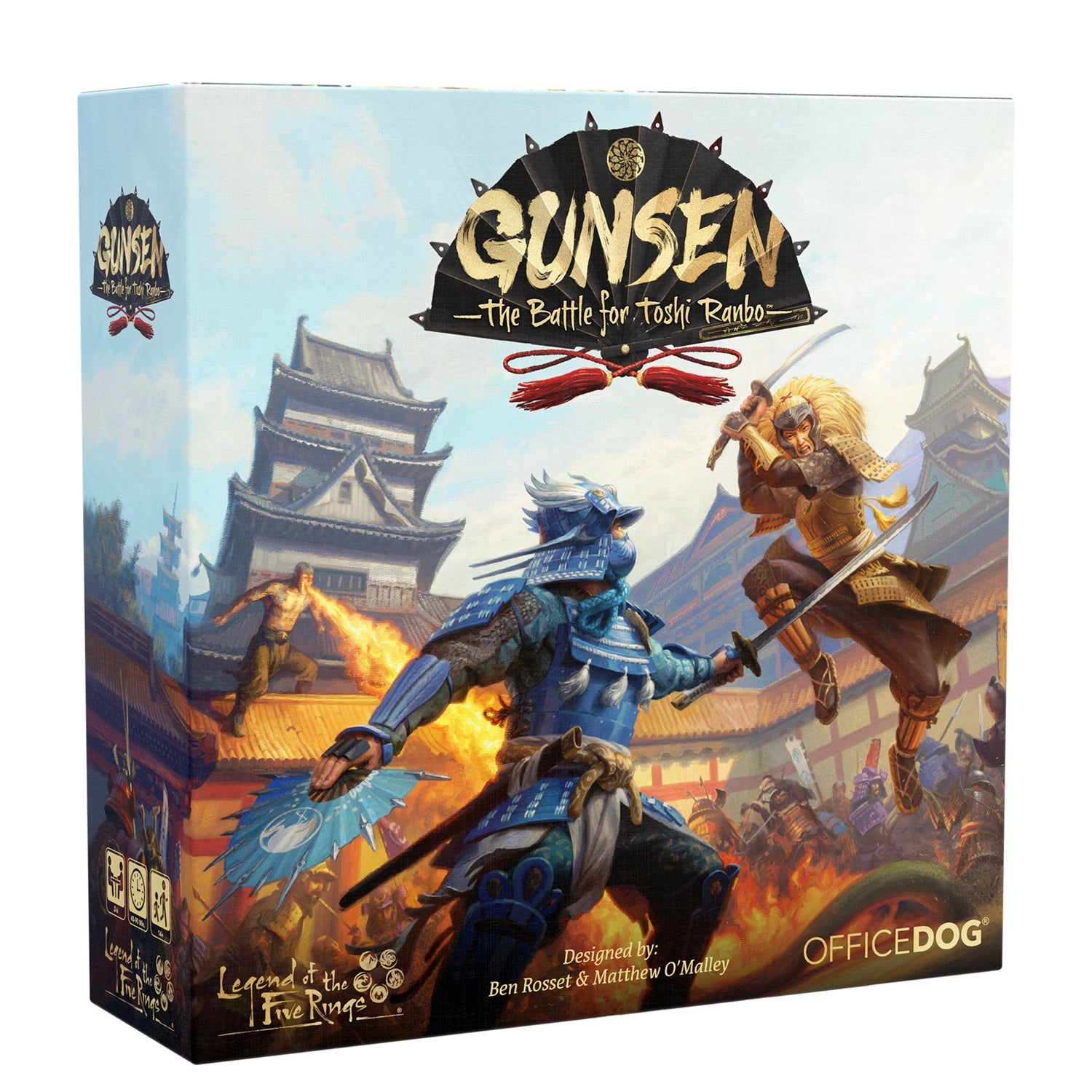Gunsen: The Battle for Toshi Ranbo (Pre-Order Now! Available 8-28-26) | Grognard Games