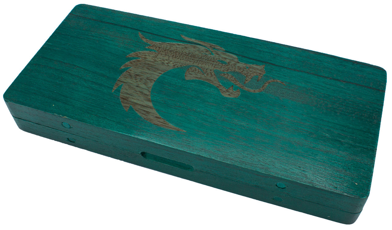 Old School Dice and Accessories Dragon's Vault - Green | Grognard Games