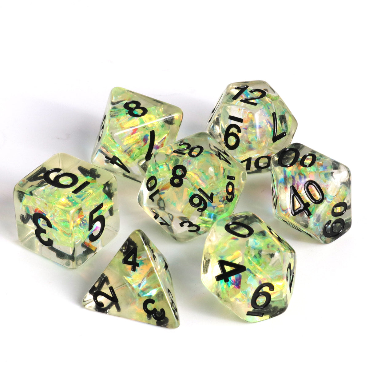 Die Hard Dice 7 Piece RPG set - Solar Blade | Grognard Games