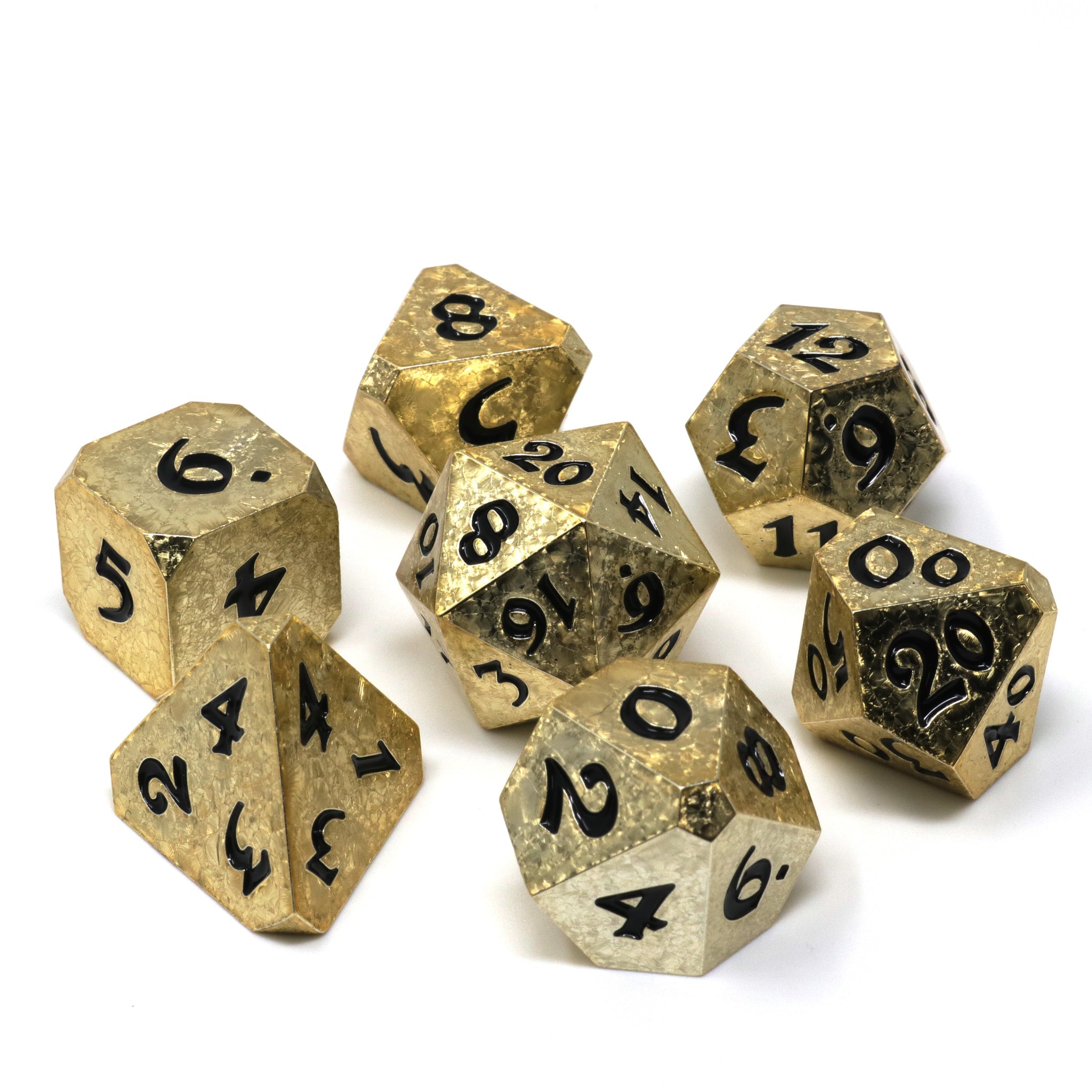 Die Hard Dice 7 Piece RPG set - Sunshard | Grognard Games