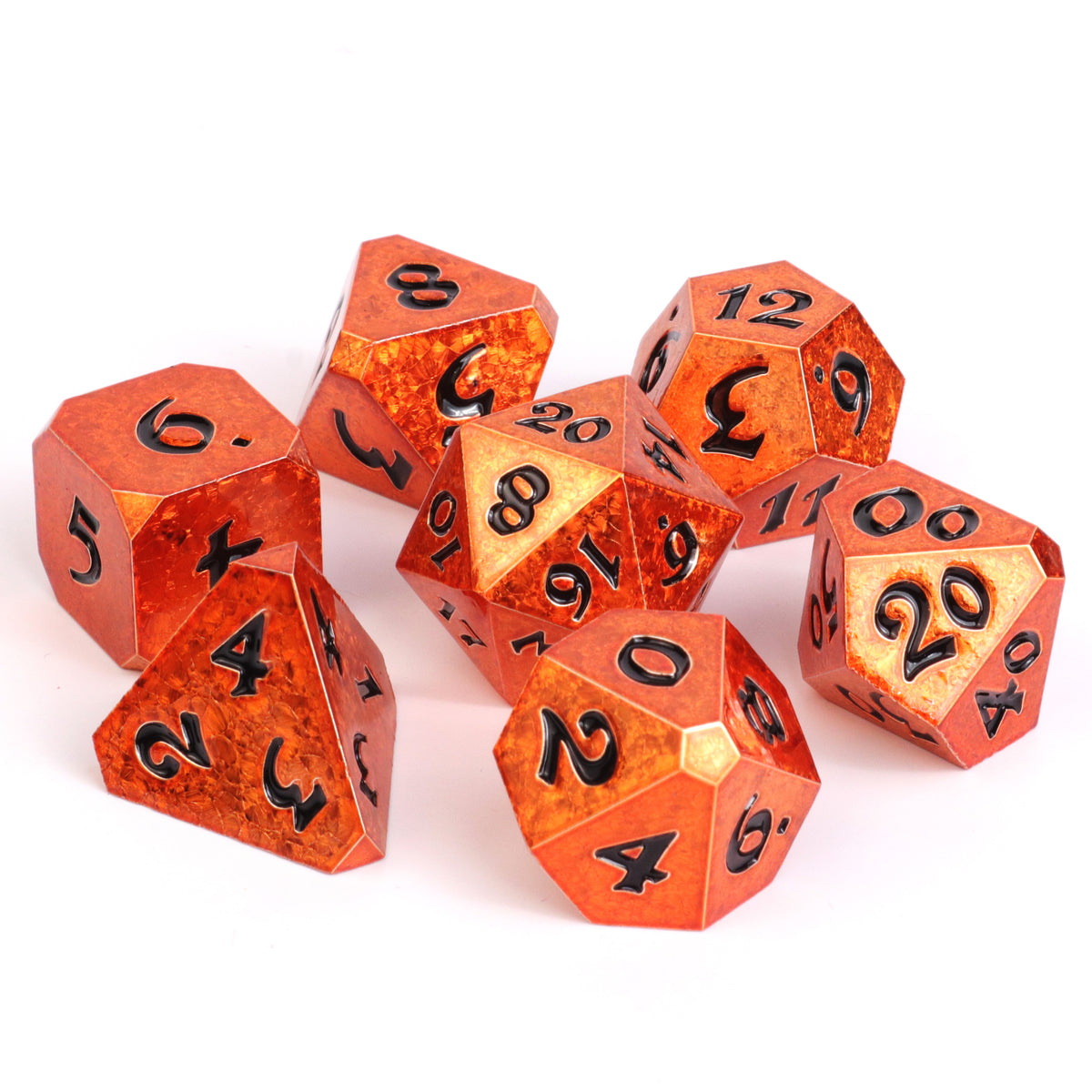 Die Hard Dice 7pc RPG Set - Helldancer | Grognard Games