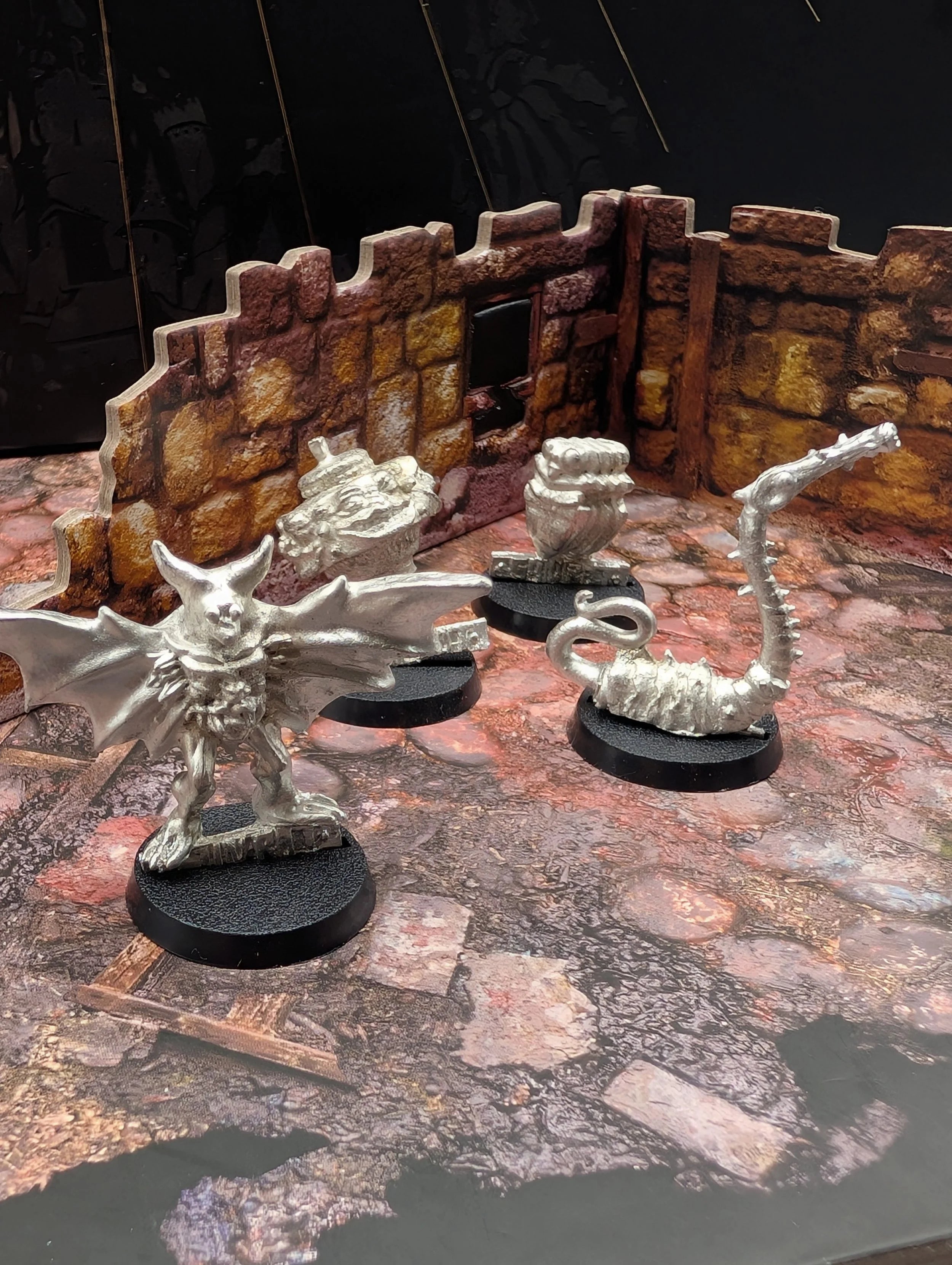 Frenetic Scourge: Sun Rot Monster Pack, Set of Four Metal Miniatures | Grognard Games