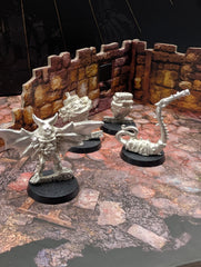 Frenetic Scourge: Sun Rot Monster Pack, Set of Four Metal Miniatures | Grognard Games