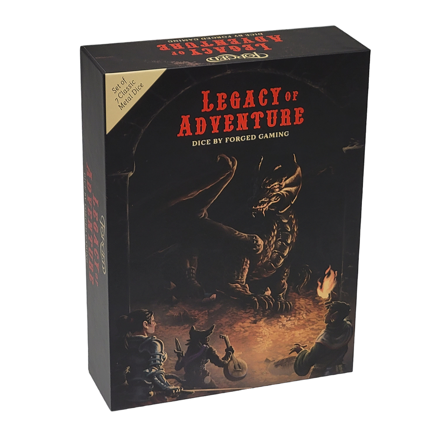 Forged Gaming Legacy of Adventure Dice Set | Grognard Games