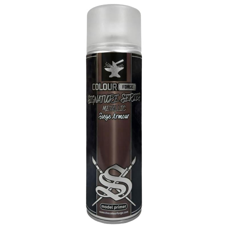 Colour Forge Spray: Signature Series – Siege Armour (500ml) | Grognard Games