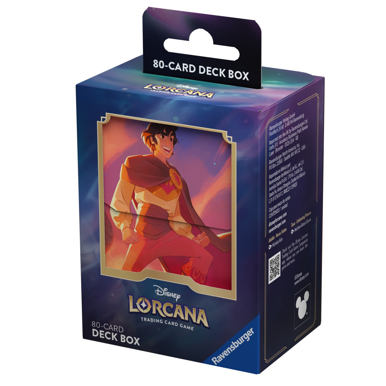 Disney Lorcana TCG: Shimmering Skies - Aladdin - Deck Box | Grognard Games