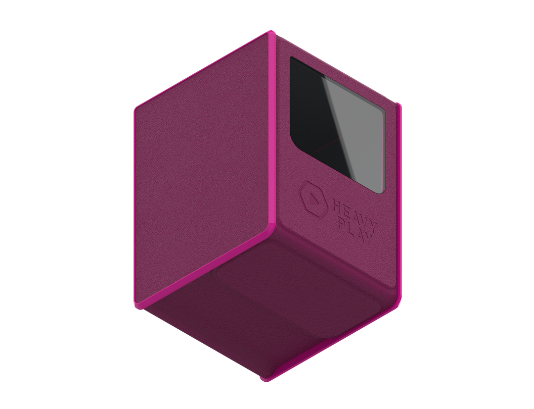 HEAVY PLAY RFG DECKBOX MAX 100: Scout Pink | Grognard Games