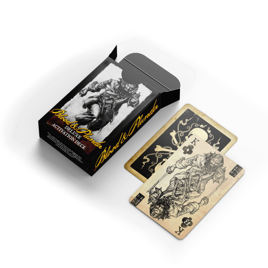 BLOOD & PLUNDER: Raise the Black Activation Deck – Kickstarter Limited | Grognard Games