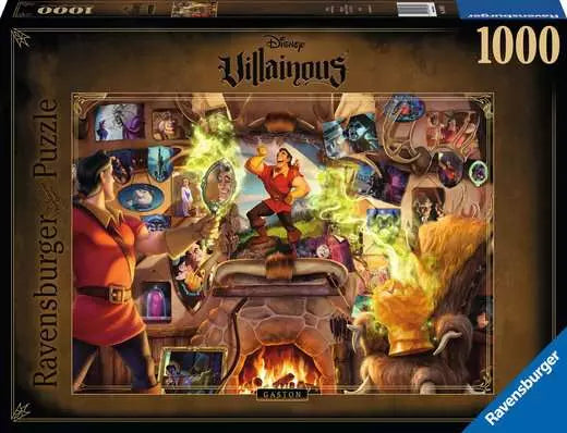 Puzzle: Disney Villainous - Gaston (1000 pieces) | Grognard Games