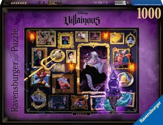 Puzzle: Disney Villainous - Ursula (1000 pieces) | Grognard Games