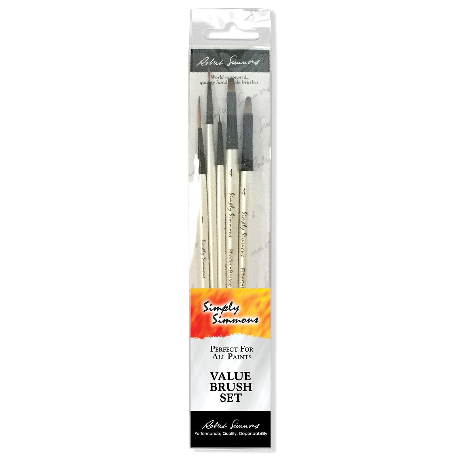 Simply Simmons Devilish Detail Brush Set – 5pc | Grognard Games