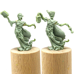 Darius & Zelia, The Entwined: Multipart Metal Miniature Kit | Grognard Games