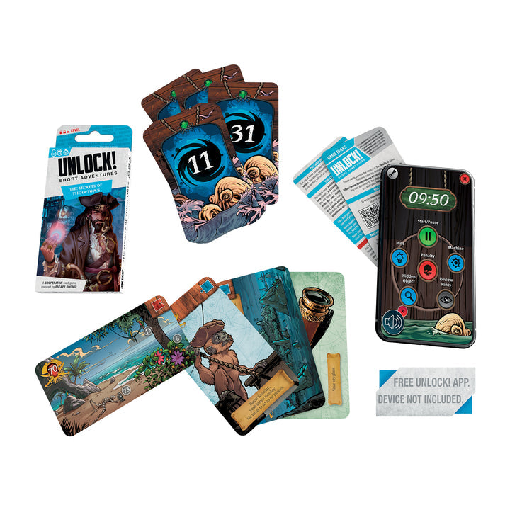 UNLOCK! Short: The Secrets of the Octopus | Grognard Games