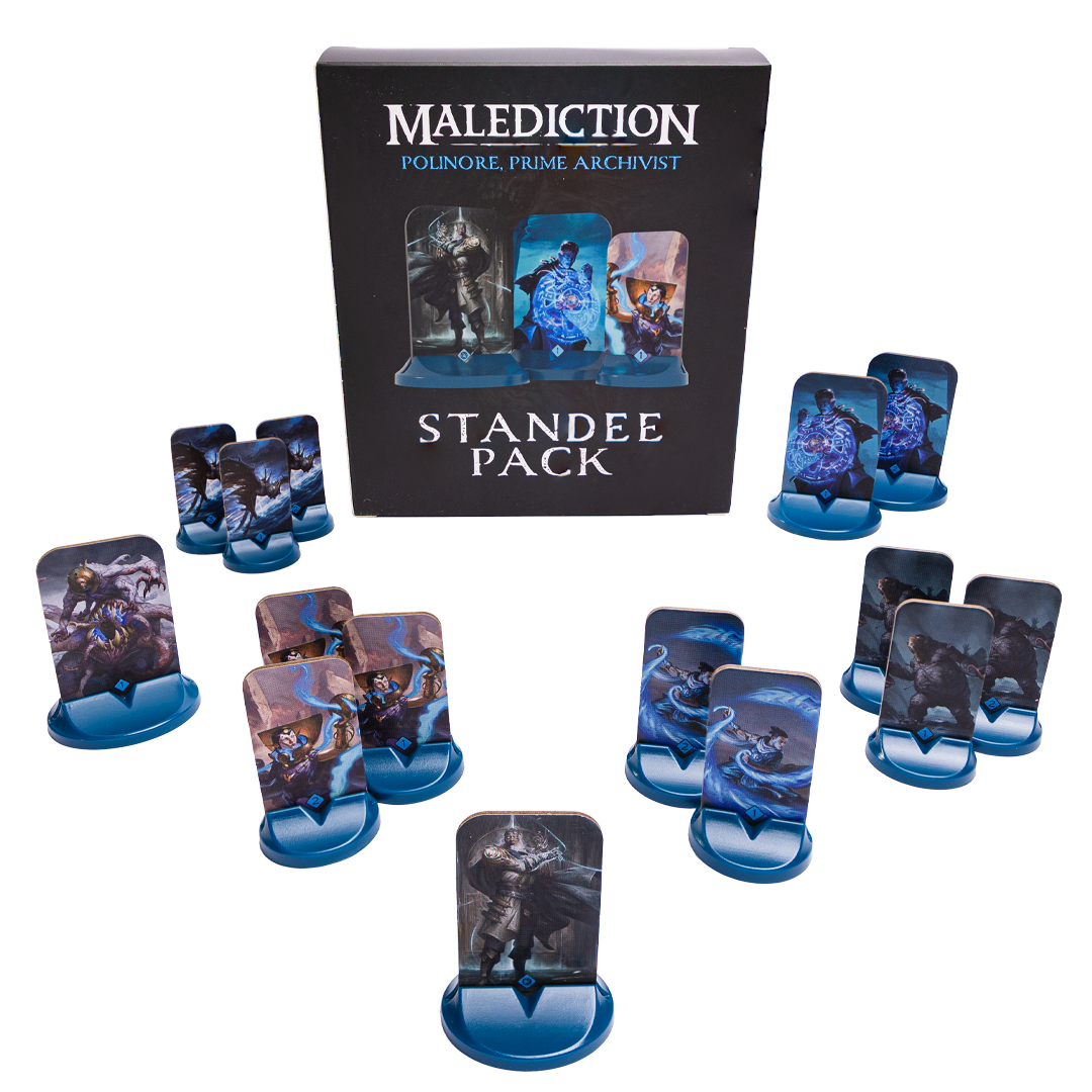 Malediction Miniatures Game - Standee Pack - Polinore (Pre-order Now!) | Grognard Games