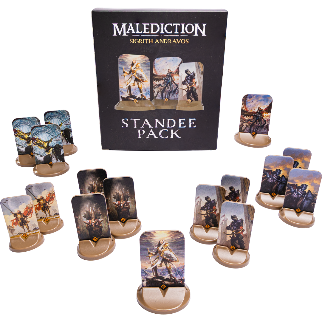 Malediction Miniatures Game - Standee Pack - Sigrith (Pre-order Now!) | Grognard Games