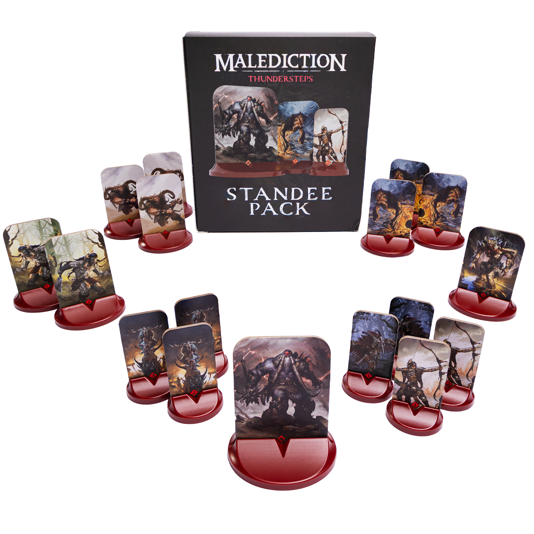 Malediction Miniatures Game - Standee Pack - Thundersteps (Pre-order Now!) | Grognard Games