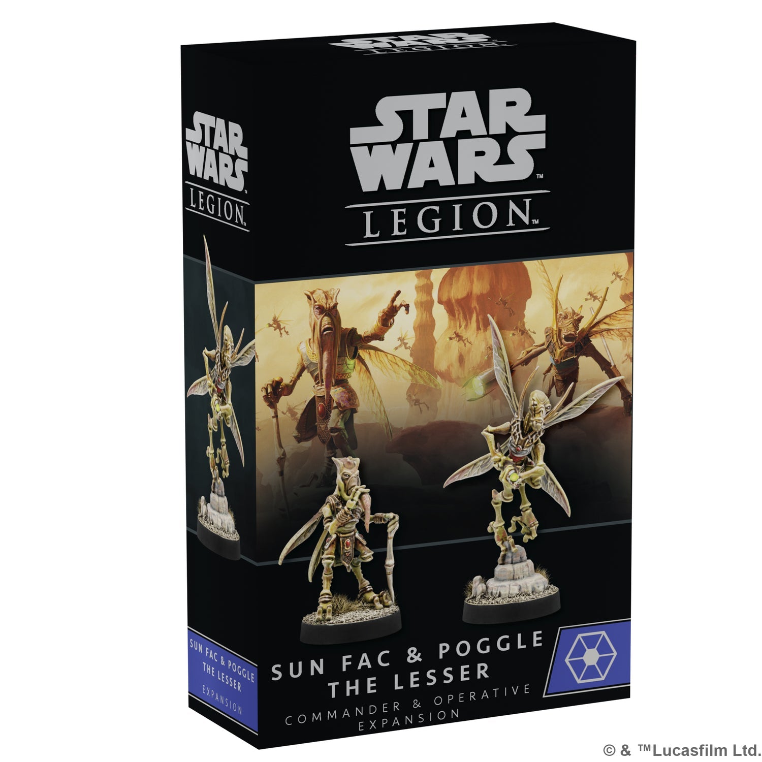 SWL116 Star Wars: Legion - Sun Fac and Poggle the Lesser Operative and Commander Expansion | Grognard Games