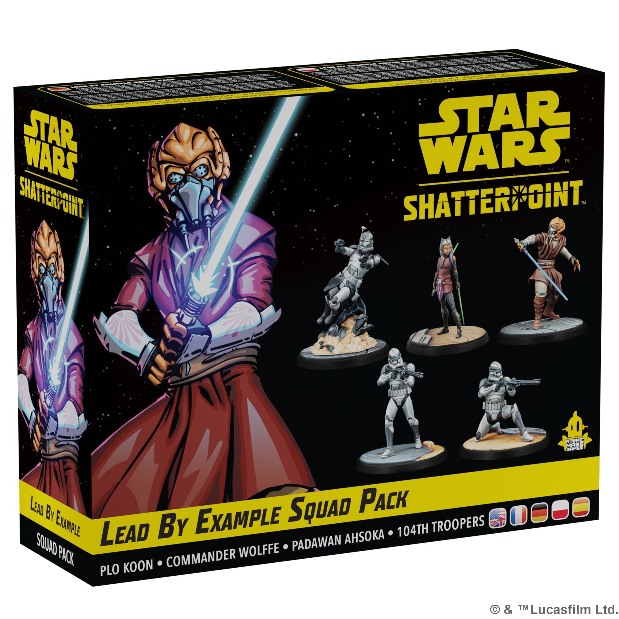 Star Wars Shatterpoint SWP11 Lead by Example Squad Pack | Grognard Games