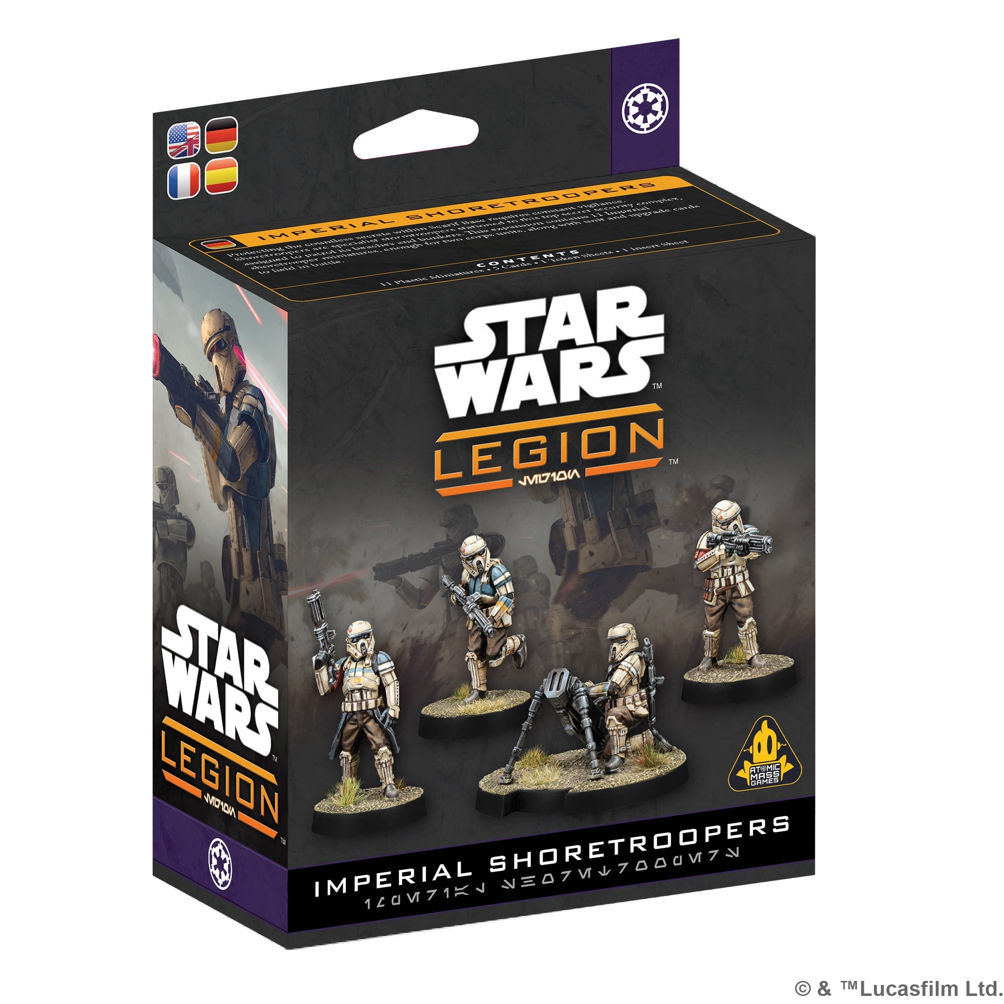 SWQ199  Star Wars: Legion – Imperial Shoretroopers | Grognard Games