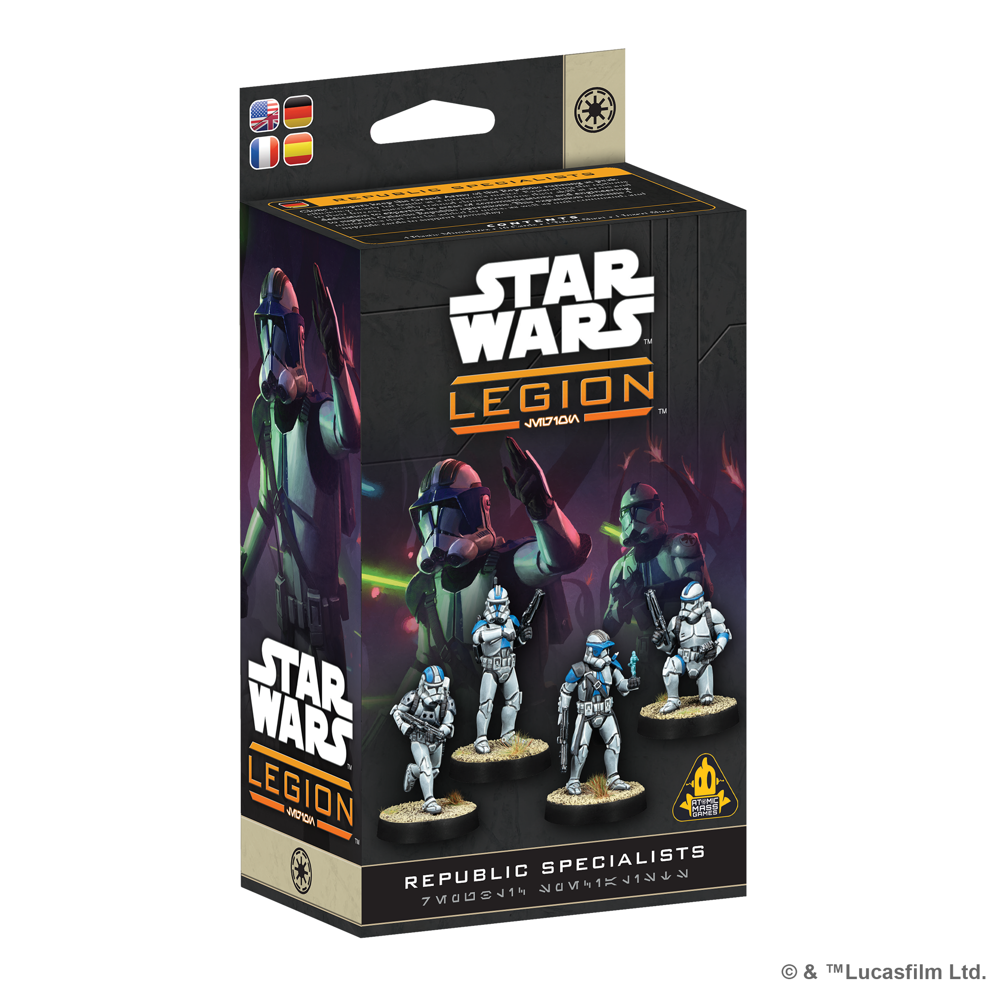 Star Wars Legion: Republic Specialists (PRE-ORDER, available 6/5/26) | Grognard Games