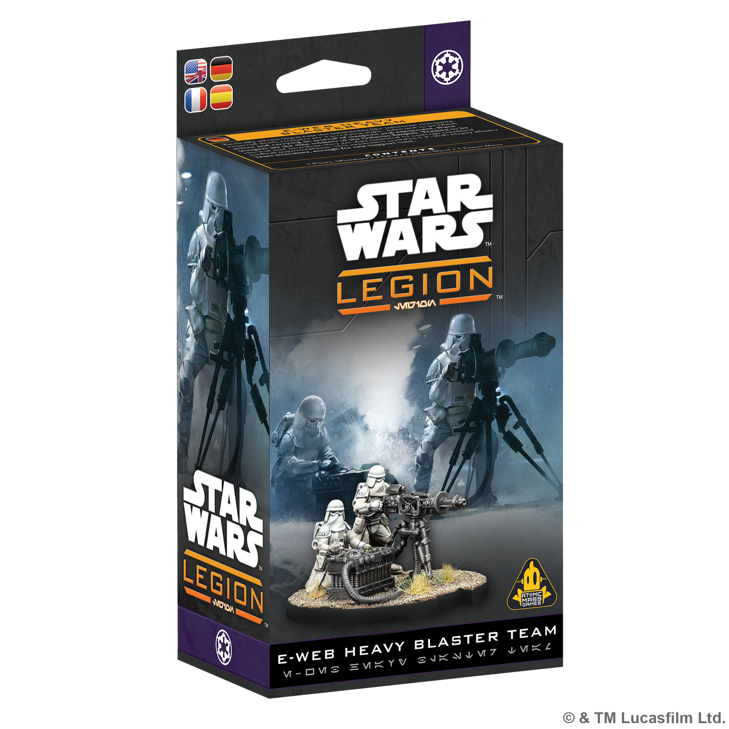 SWQ206Star Wars Legion: E-Web Heavy Blaster Team (Pre-Order Available 5/15) | Grognard Games