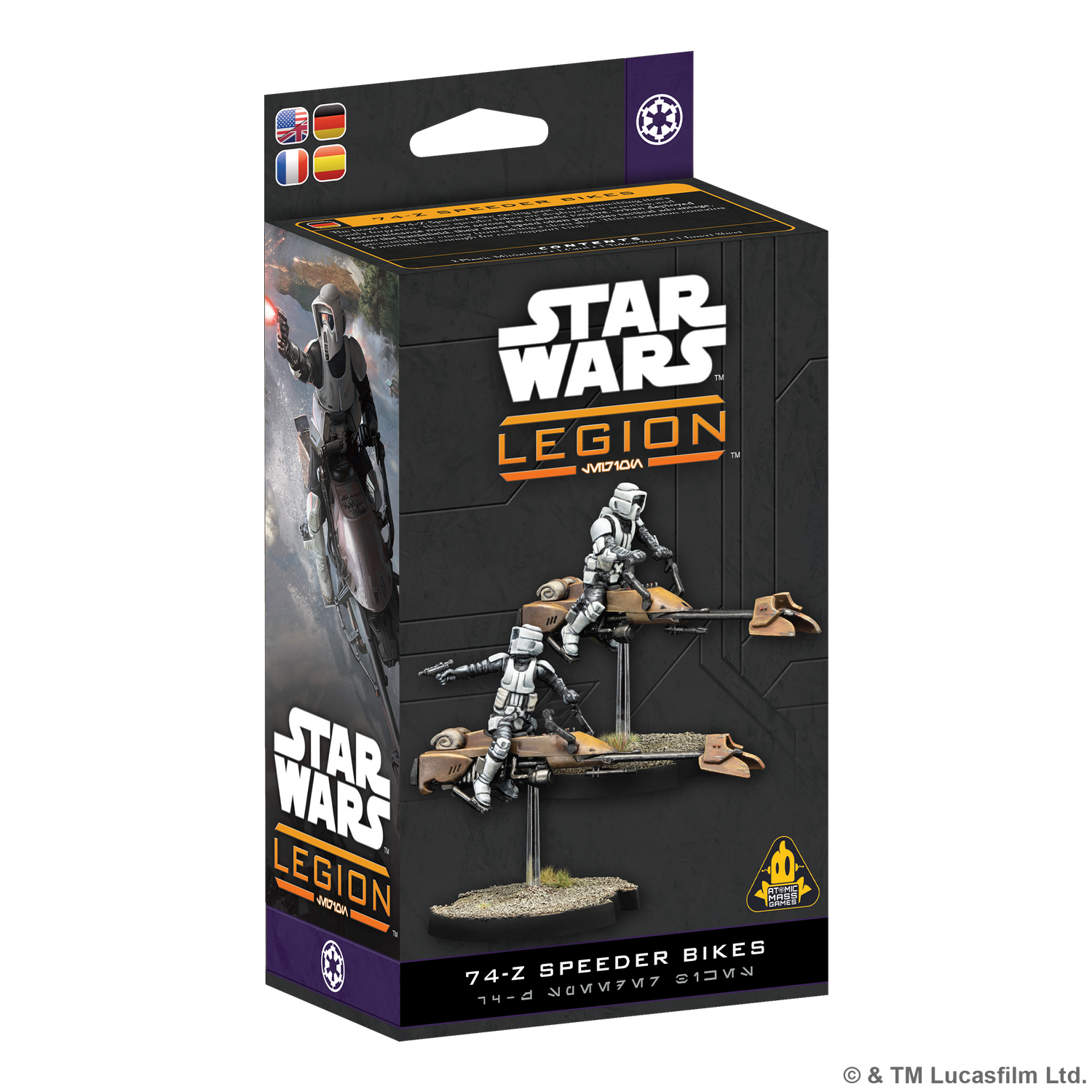 SWQ207 Star Wars Legion: 74-Z Speeder Bikes (Pre-Order Available 5/15) | Grognard Games