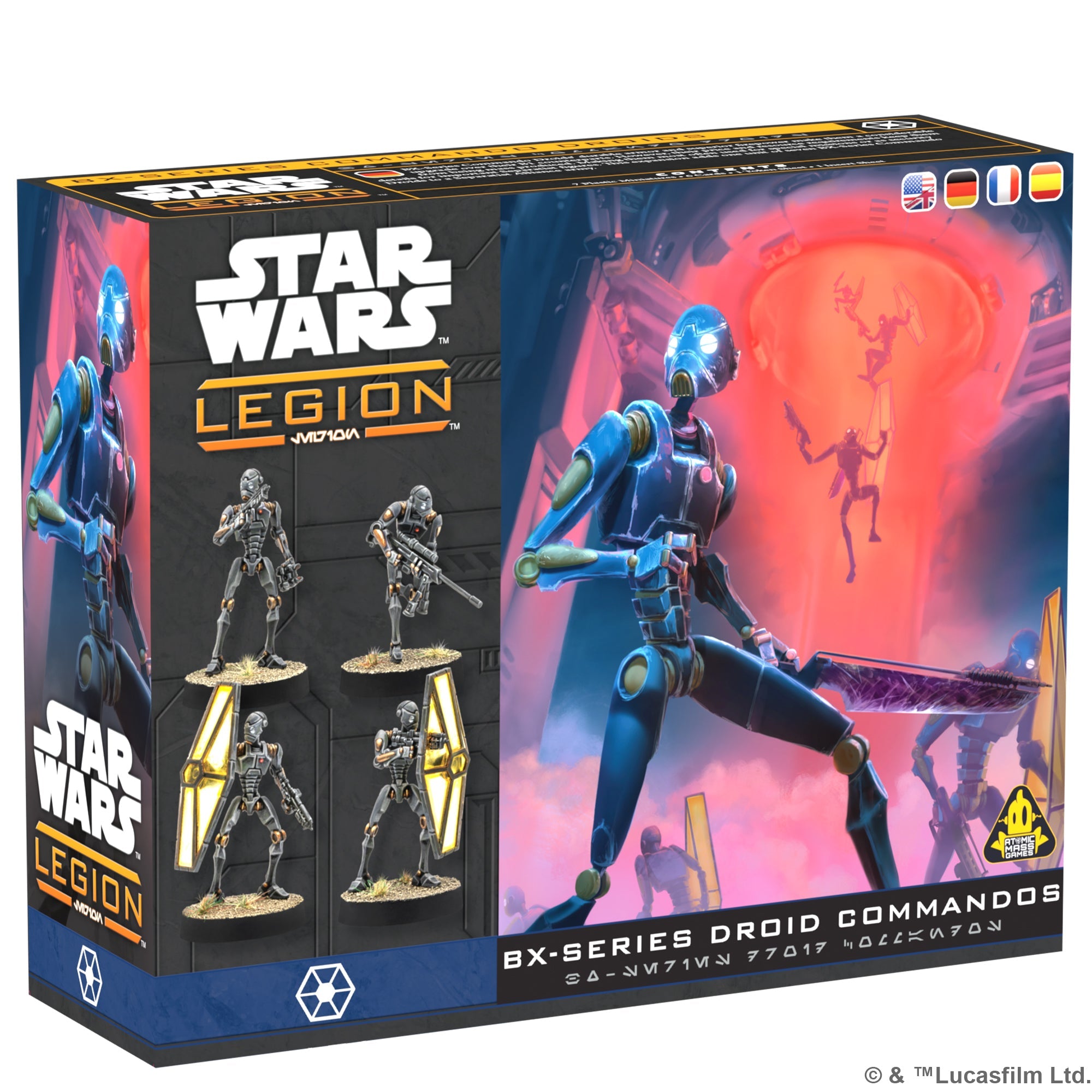 SKU: SWQ52  Star Wars: Legion – BX-Series Droid Commandos (Pre-Order 3-13-26) | Grognard Games