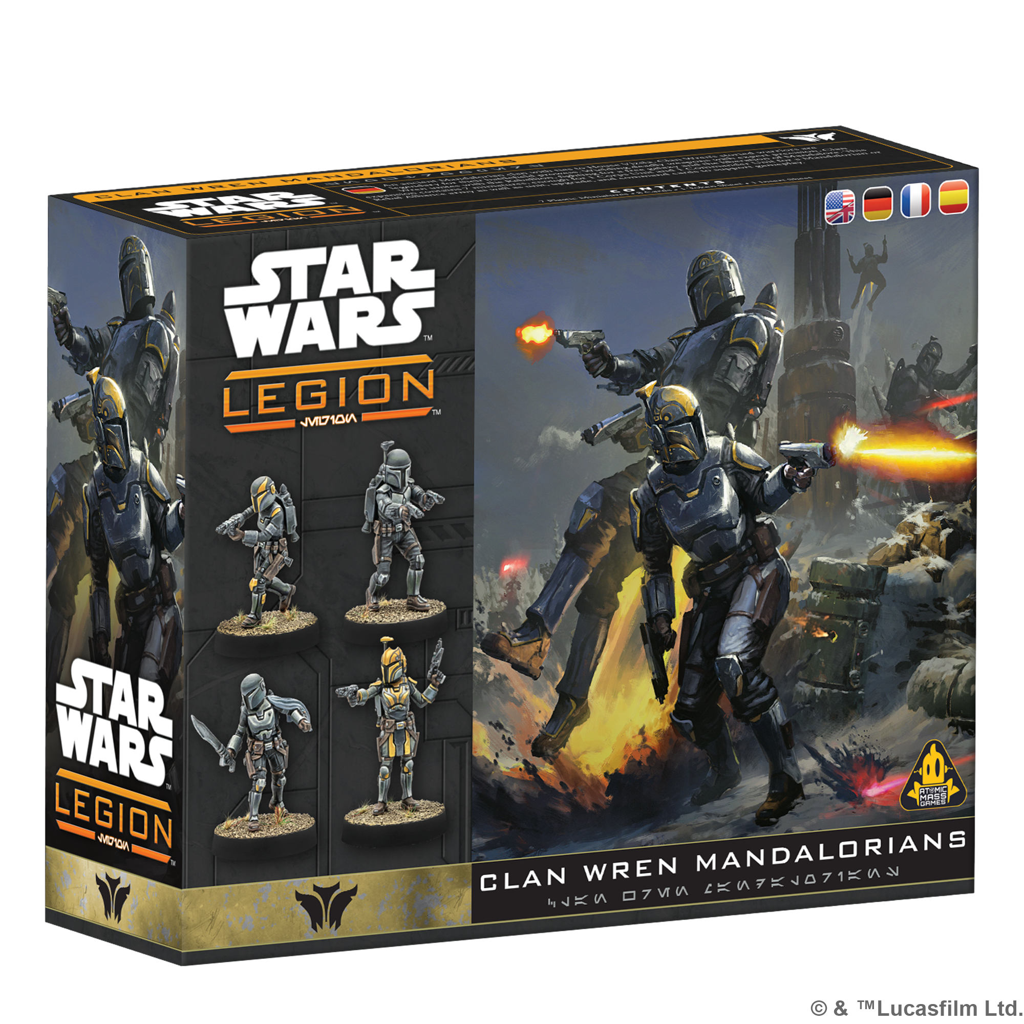 Star Wars: Legion - Mandalorian Clan Wren (Pre-order now, Available 6/19/26) | Grognard Games