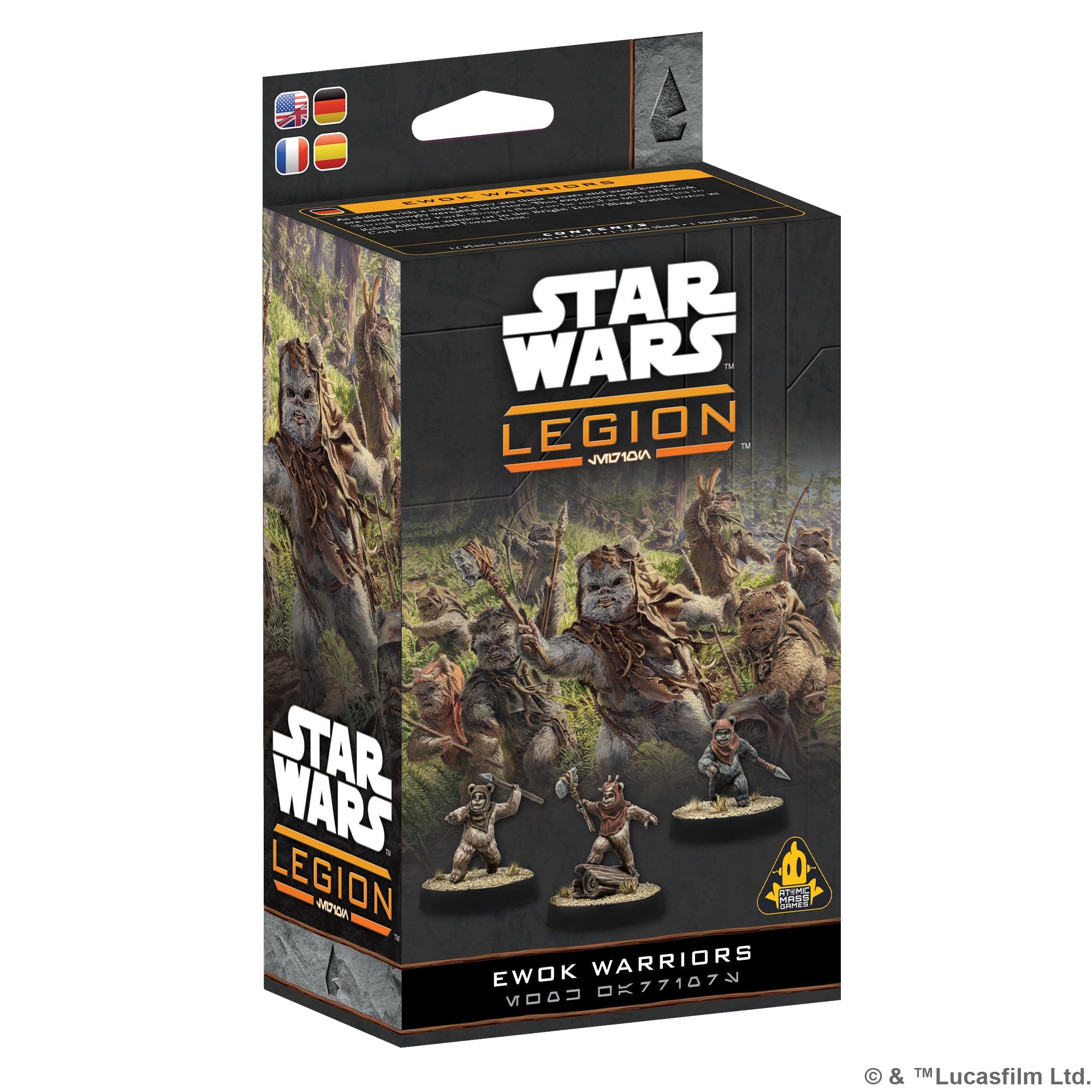 SKU: SWQ73  Star Wars: Legion - Ewok Warriors | Grognard Games