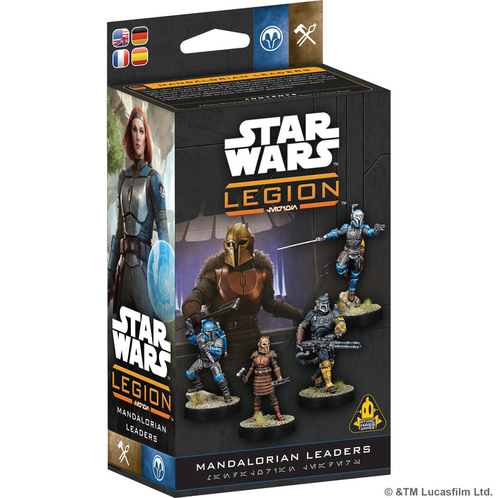 Star Wars: Legion - Mandalorian Leaders (Pre-order now, Available 6/19/26) | Grognard Games
