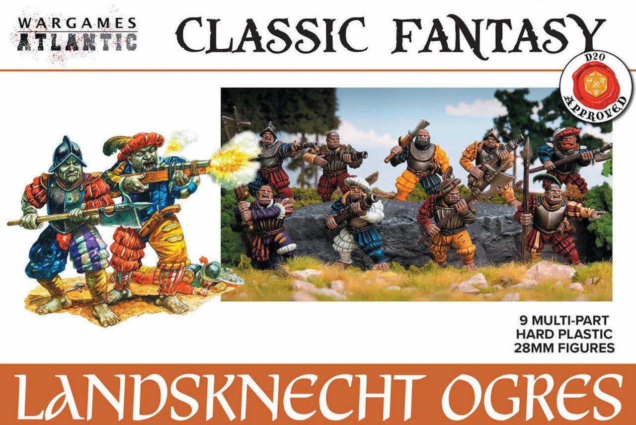 Classic Fantasy: Landsknecht Ogres (9) | Grognard Games