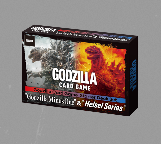 GODZILLA CARD GAME: GODZILLA MINUS ONE AND HEISEI ERA STARTER DECK SET | Grognard Games